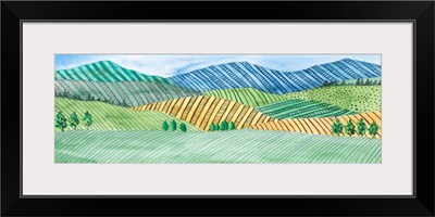 Striped Landscape II