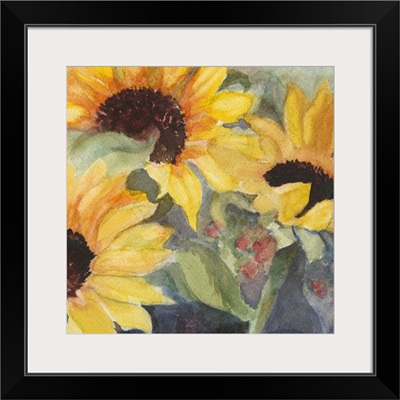 Sunflowers in Watercolor II