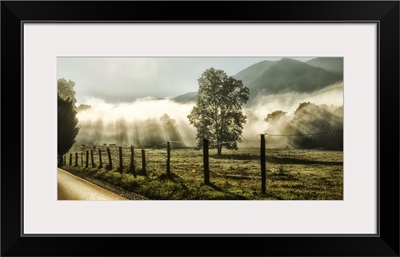 Sunrise in Cades Cove