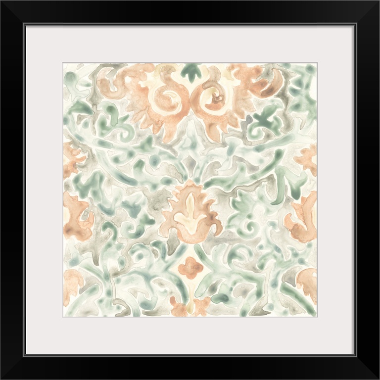 Terracotta Garden Tile V