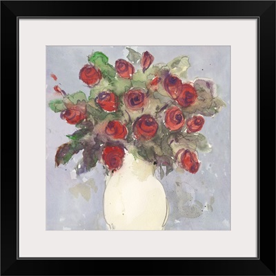 Watercolor Bouquet I
