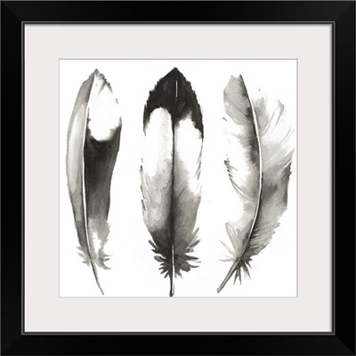 Watercolor Feathers II