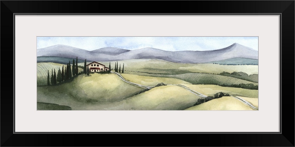 Watercolor Tuscany III