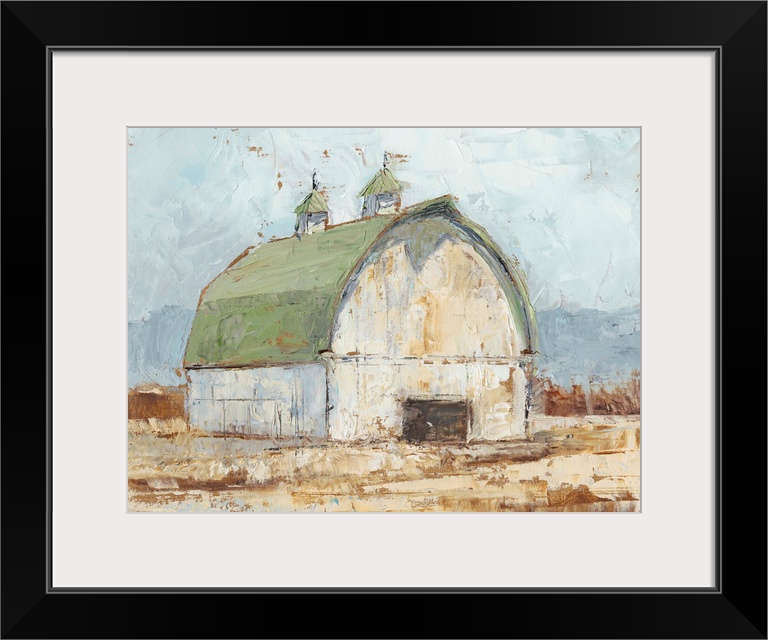 Whitewashed Barn III