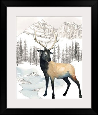 Winter Elk I