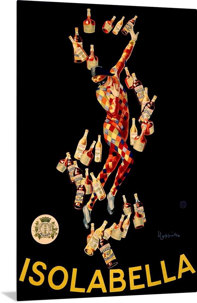 Isolabella Vintage Advertising Poster