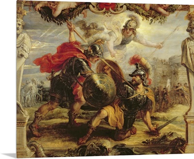 Achilles Defeating Hector, 1630 32