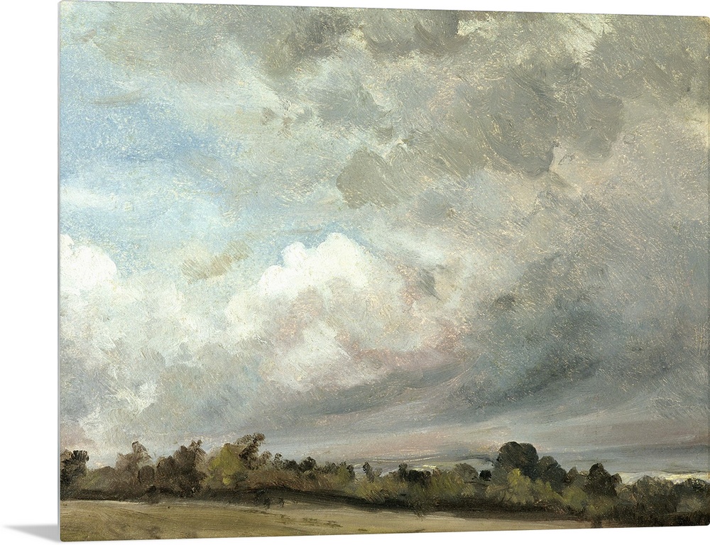 FER185353 Credit: Cloud Study, 1821 (oil on paper on oak panel) by John Constable (1776-1837)Ferens Art Gallery, Hull Muse...