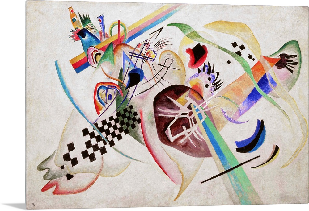 Composition No. 224, 1920 (originally oil on canvas) by Kandinsky, Wassily (1866-1944)