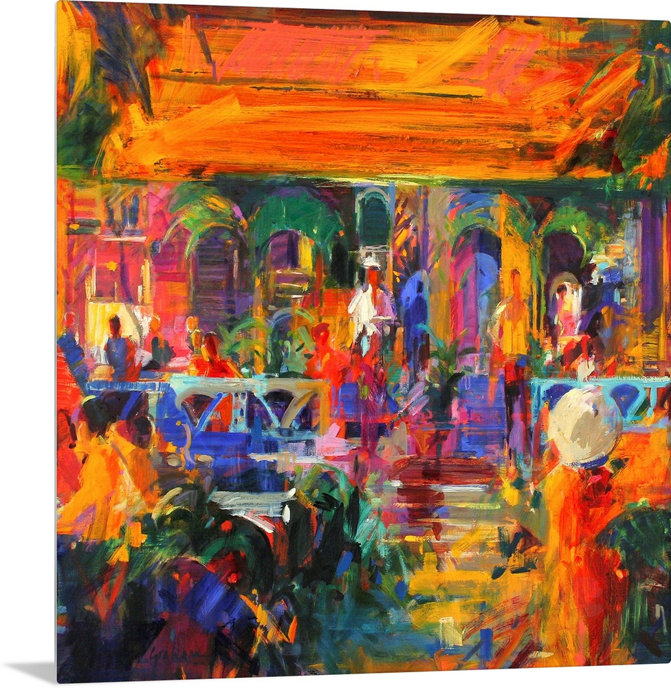 Hemingway Summer, originally oil on canvas.