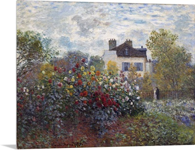 The Artist's Garden In Argenteuil (A Corner Of The Garden With Dahlias), 1873