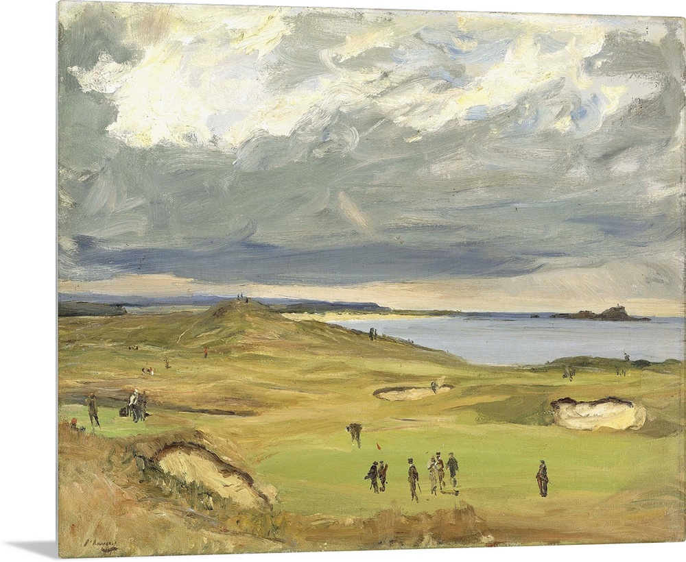The Golf Links, North Berwick Sir John Lavery (1856-1941) (Originally oil on canvas), 1919