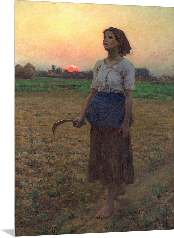 The Song of the Lark, 1884, oil on canvas.