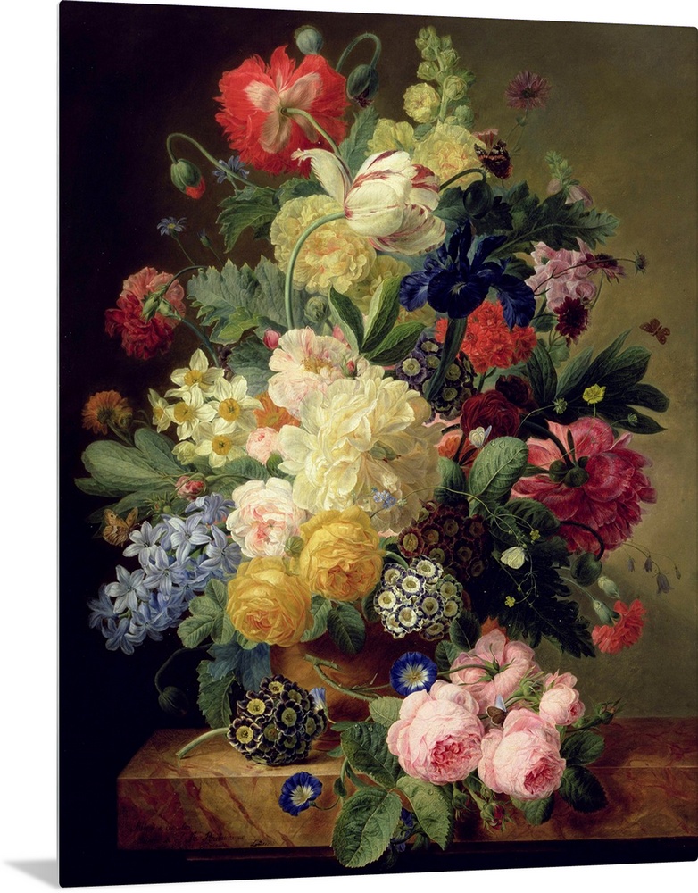 Vase of flowers