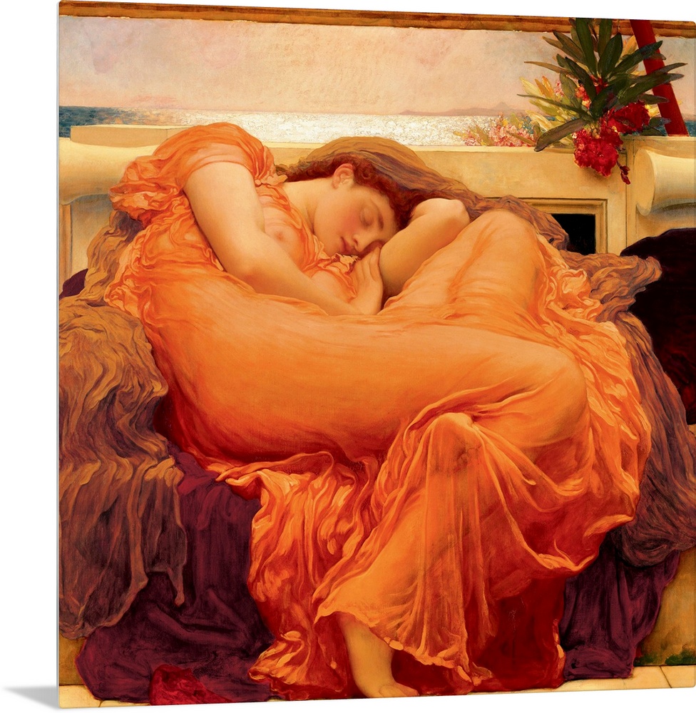 Flaming June (1895) by Frederic Leighton.