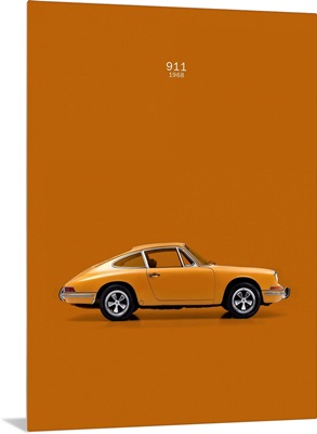 Porsche 911 1968 Orange