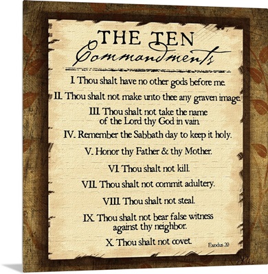 Ten Commandments