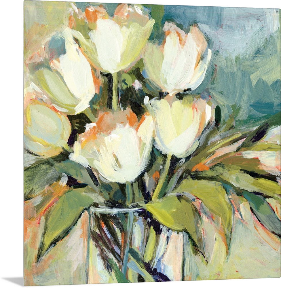 This striking floral bouquet adds a dramatic statement to any room.