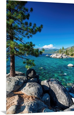 Boulders And Cove At Sand Harbor State Park, Lake Tahoe, Nevada