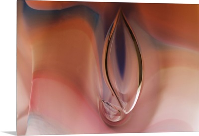 Frozen Bubbles In Glass