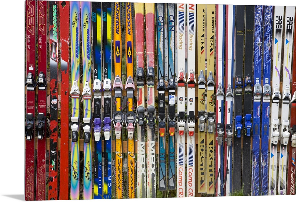 Washington, Glacier, Ski Fence, at the Glacier Ski Shop.