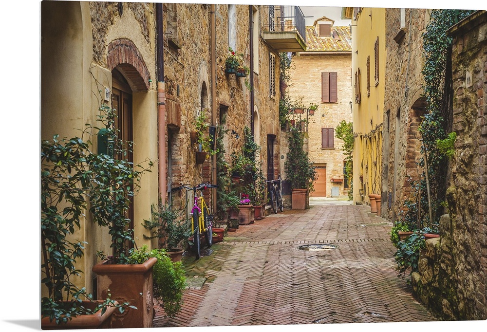 Pienza, a very beautiful place on earth, one of the wonders of the world inscribed by UNESCO.