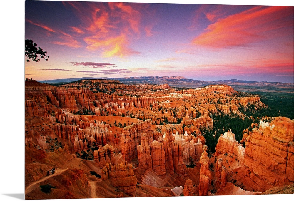 United States, USA, Utah, Bryce Canyon National Park, Scenic road N 12