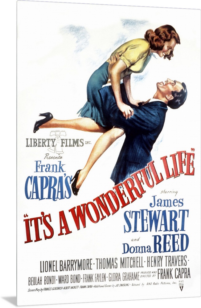 It's a Wonderful Life - Vintage Movie Poster