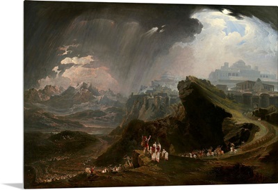 Joshua Commanding the Sun to Stand Still upon Gibeon, By John Martin, 1816