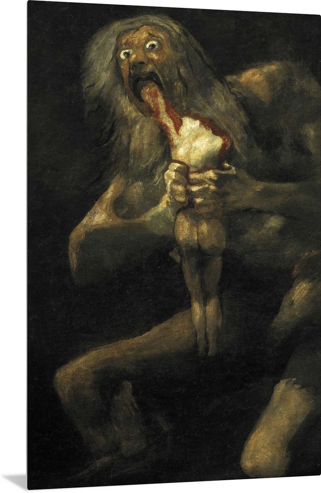 Saturn Devouring One of his Children