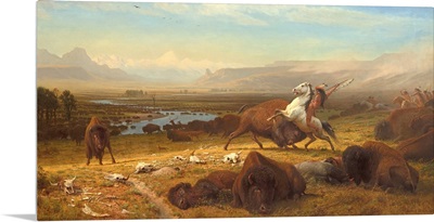 The Last of the Buffalo, by Albert Bierstadt, 1888