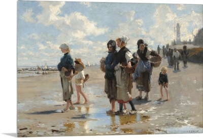The Oyster Gatherers Of Cancale, 1878
