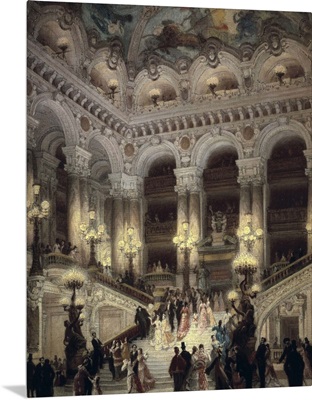 The Stairway of the Opera, Paris