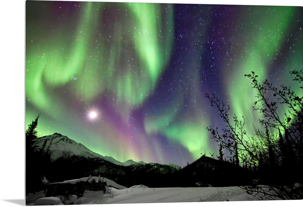 Wiseman Aurora Bands and Swirls
