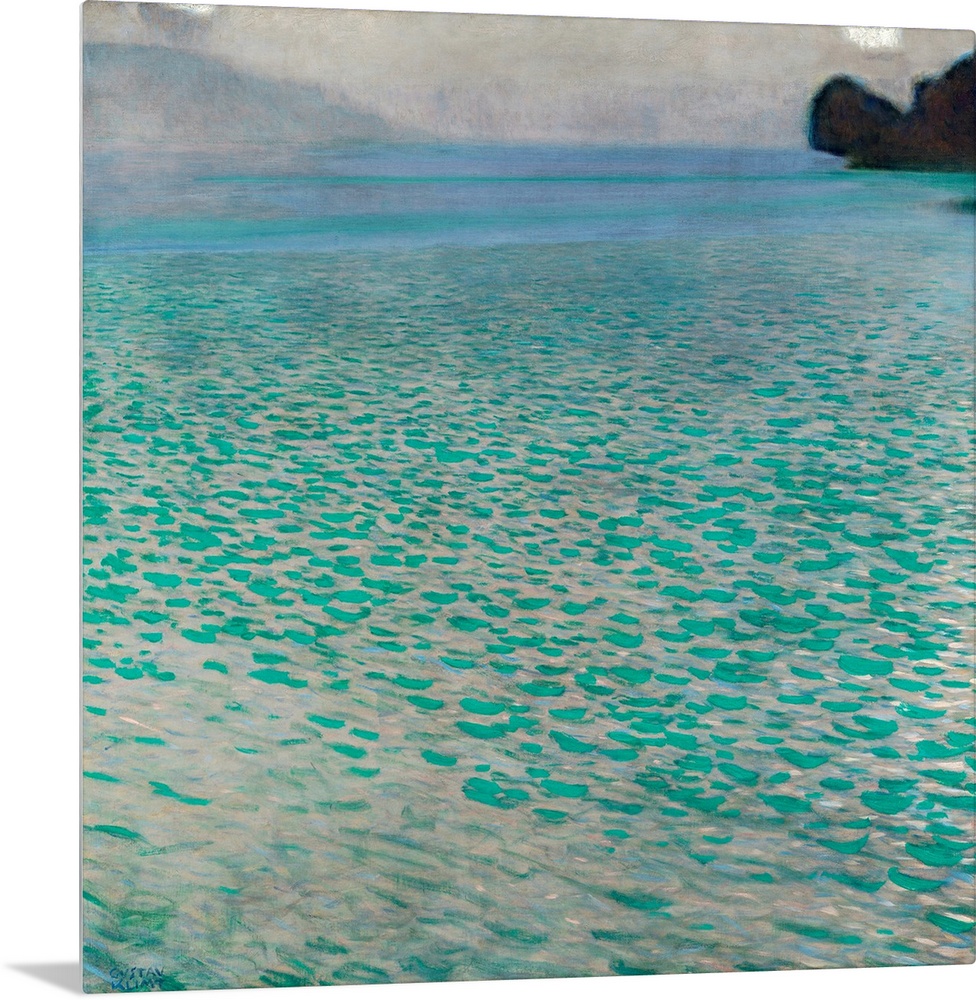 Gustav Klimt (Austrian, 18621918), Attersee, 1900, oil on canvas, 80.2 x 80.2 cm (31.6 x 31.6 in), Leopold Museum, Vienna,...