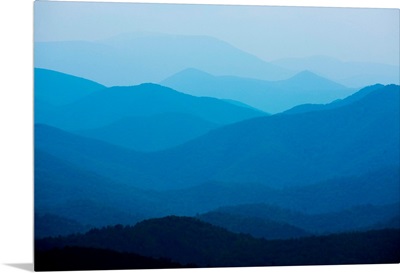 Blue Mountains, Blue Ridge Parkway, Virginia