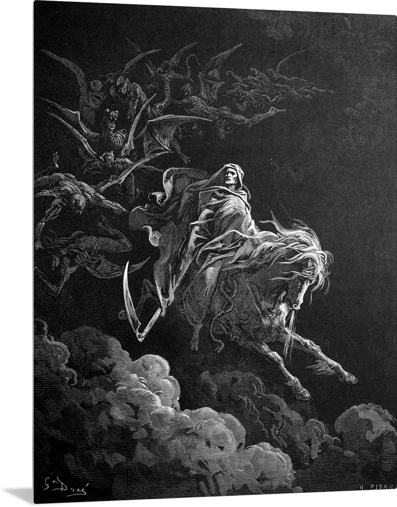 Death on the Pale Horse by Gustave Dore