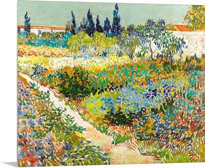 Garden At Arles By Vincent Van Gogh