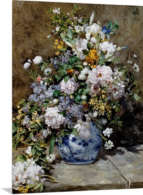 Spring Bouquet By Pierre-Auguste Renoir