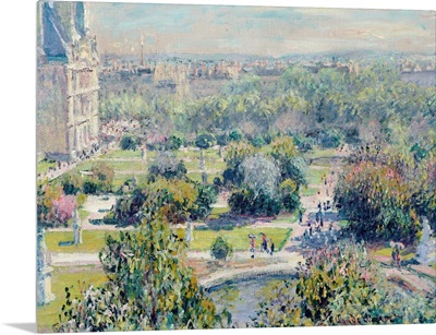 View Of The Tuileries Gardens, Paris