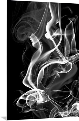 Black Smoke Abstract