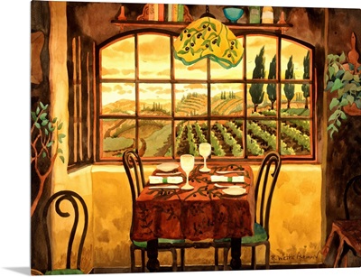 Romantic Dinner in Tuscany