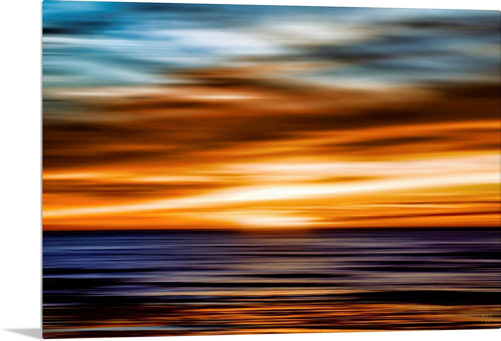 One can imagine sitting on the beach and seeing this spectacular sunset in Carmel-by-the-Sea, California. Michael Lynberg'...