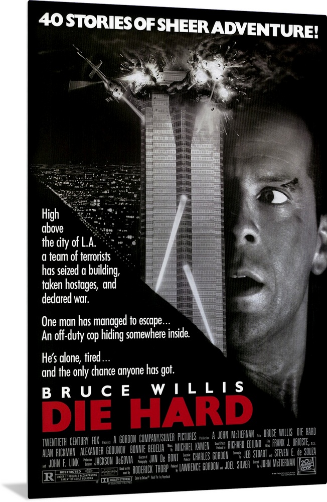 It's Christmas Eve and NYC cop John McClane (Willis) has arrived in L.A. to spend the holiday with his estranged wife Holl...