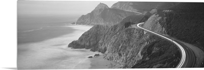 Dusk, Highway 1, Pacific Coast, California, USA