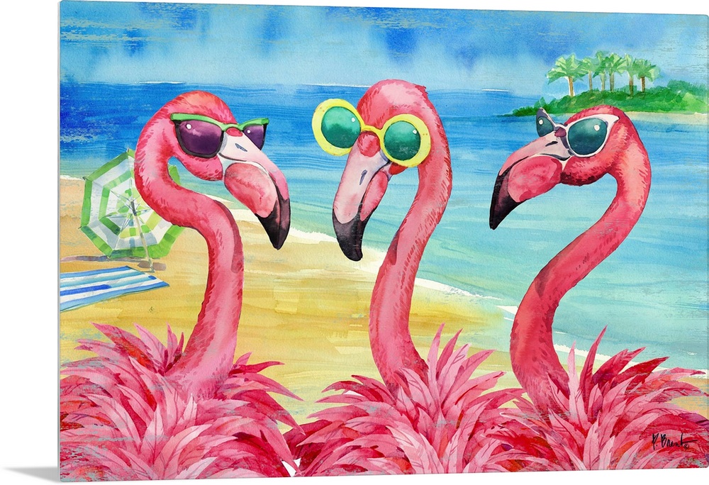 Flamingo Girlfriends Horizontal