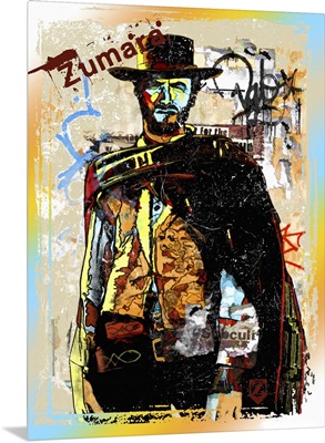 Clint Eastwood Graffiti Cowboy