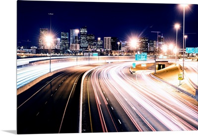 Denver Light Trails