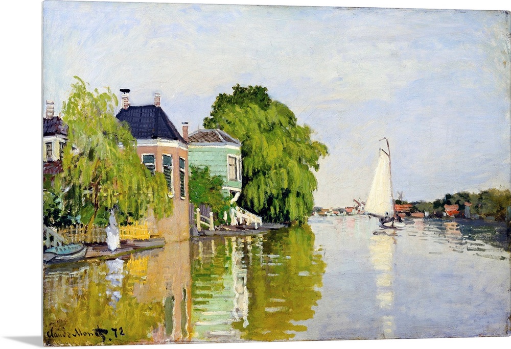 On the advice of the French painter Charles-Francois Daubigny, Claude Monet traveled to the Netherlands in 1871, where he ...