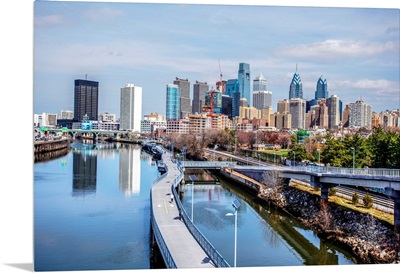 Philadelphia City Skyline, Pennsylvania